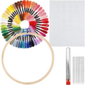 Zestaw do haftowania 62 el.