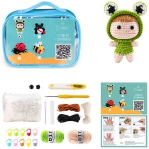 Zestaw do szydełkowania lalka - gotowy projekt