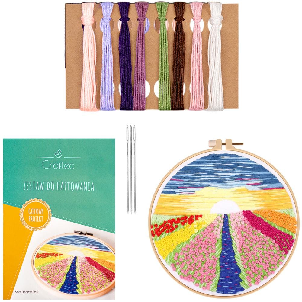 Zestaw do haftowania, wyszywania gotowy wzór 14 - obrazek 2