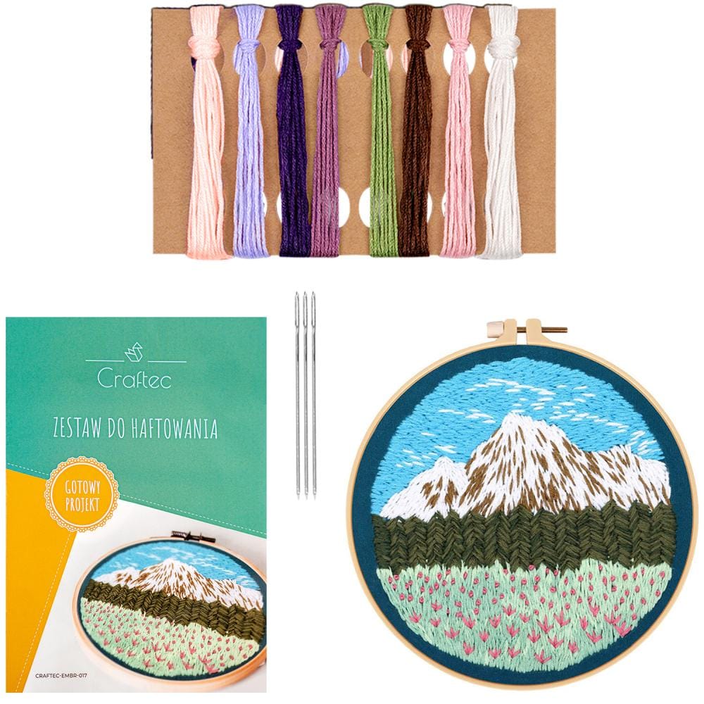 Zestaw do haftowania, wyszywania gotowy wzór 17 - obrazek 2