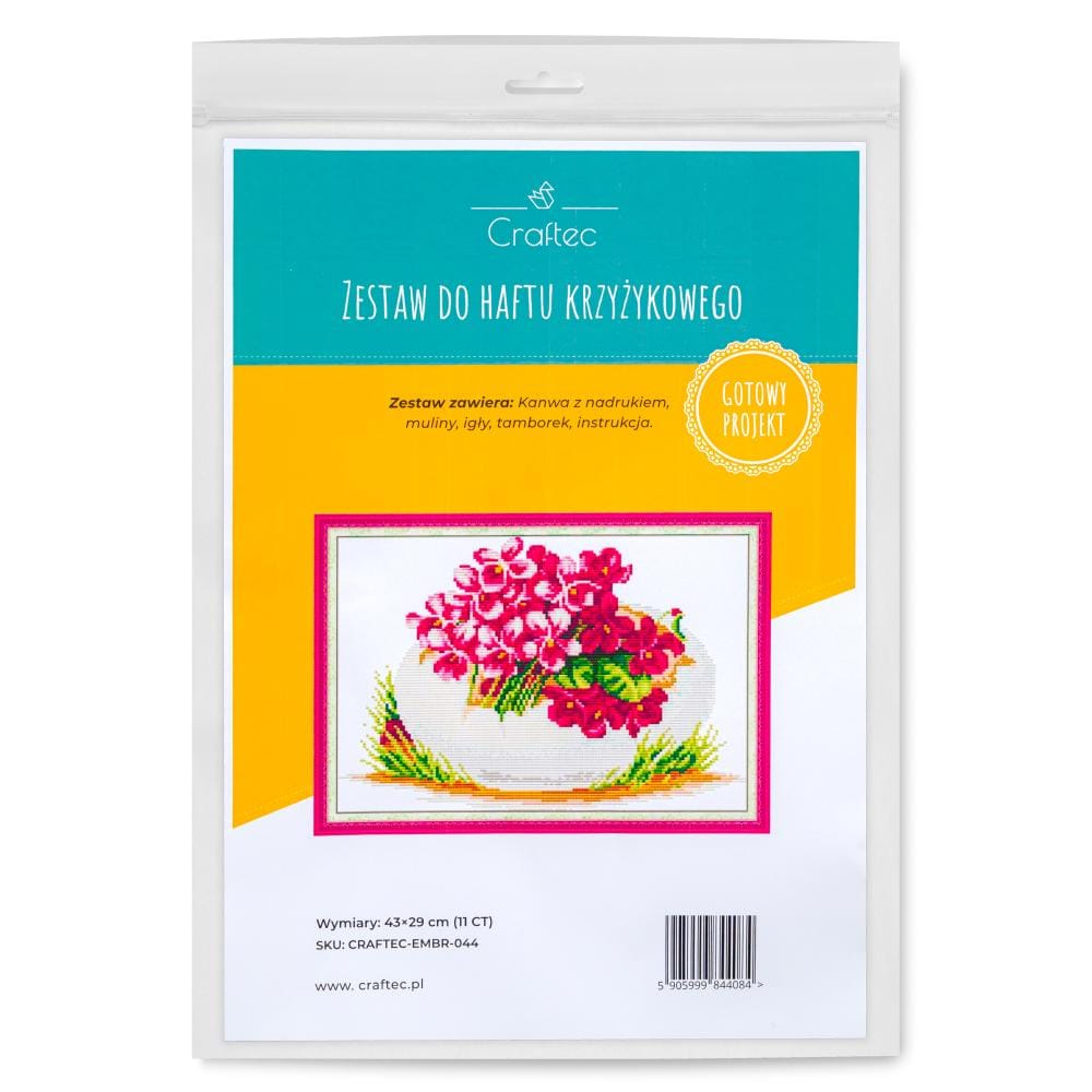 Zestaw do haftu krzyżykowego - gotowy projekt #6 - obrazek 3