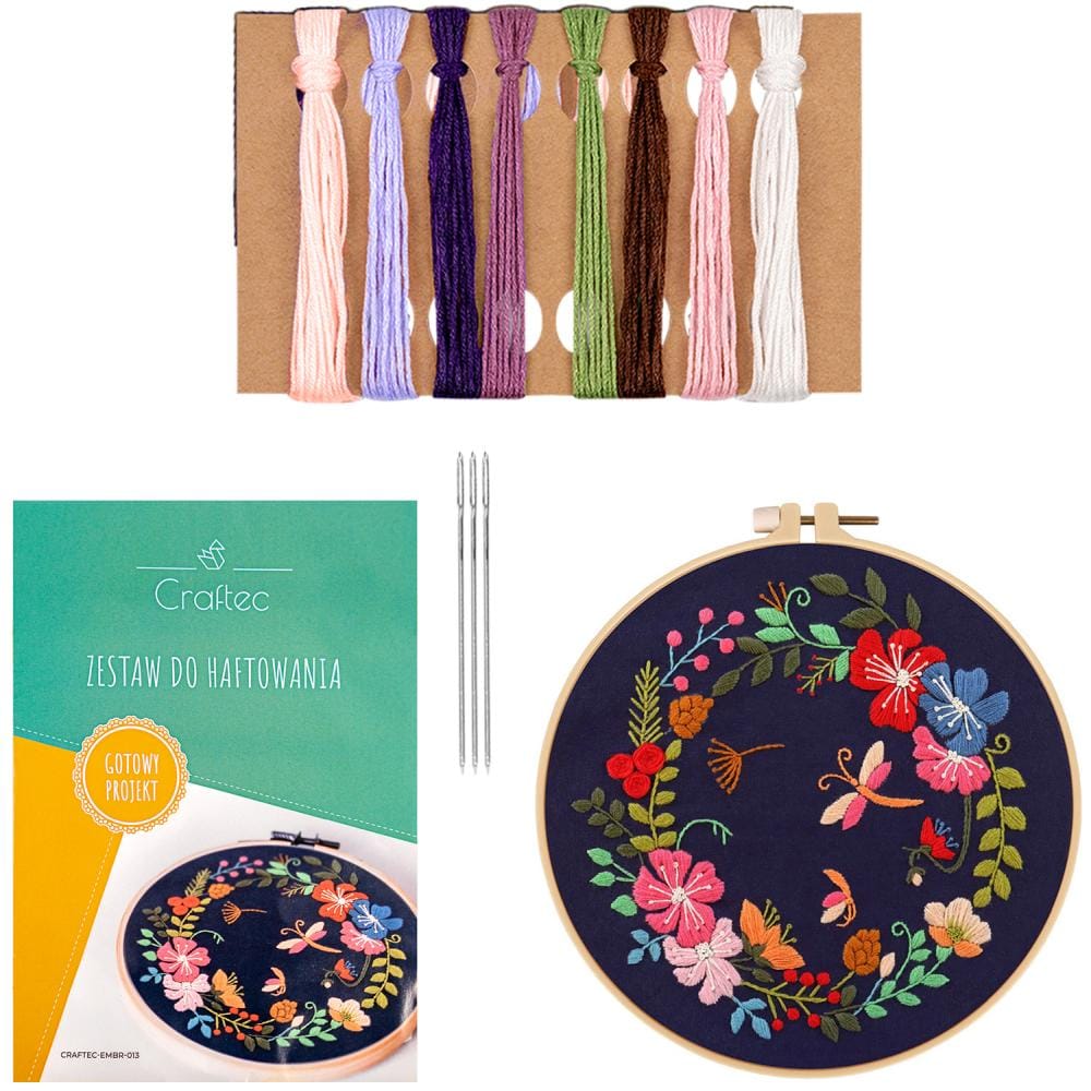 Zestaw do haftowania, wyszywania gotowy wzór 13 - obrazek 2