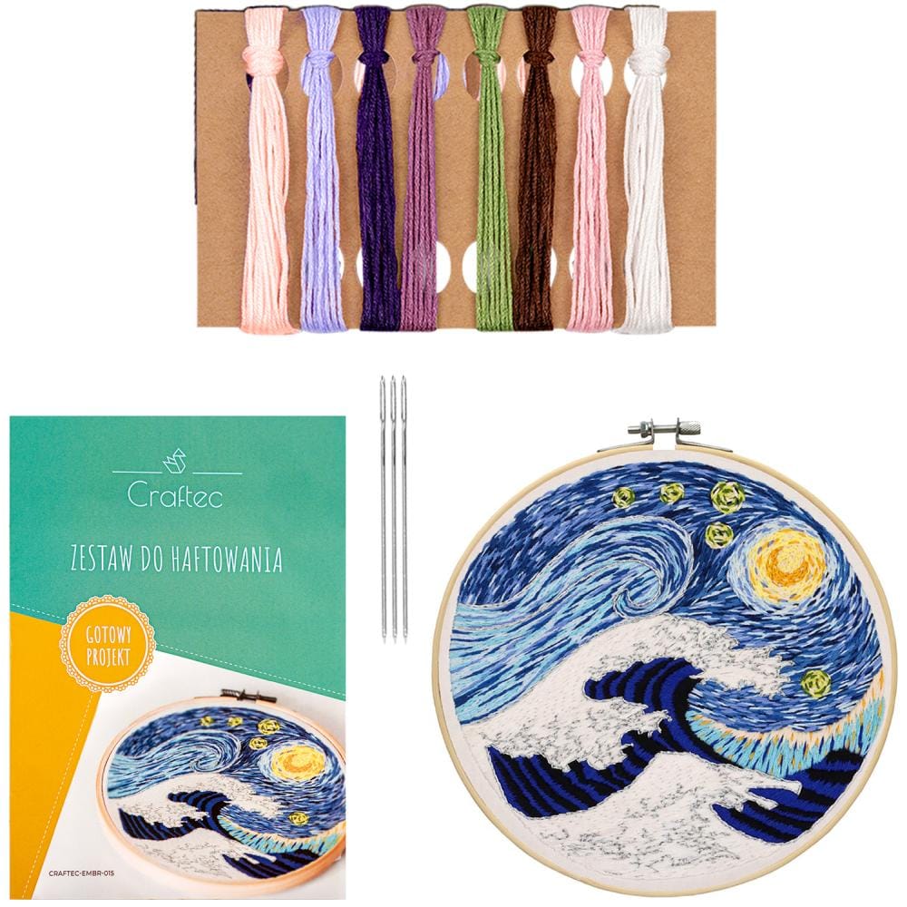 Zestaw do haftowania, wyszywania gotowy wzór 15 - obrazek 2