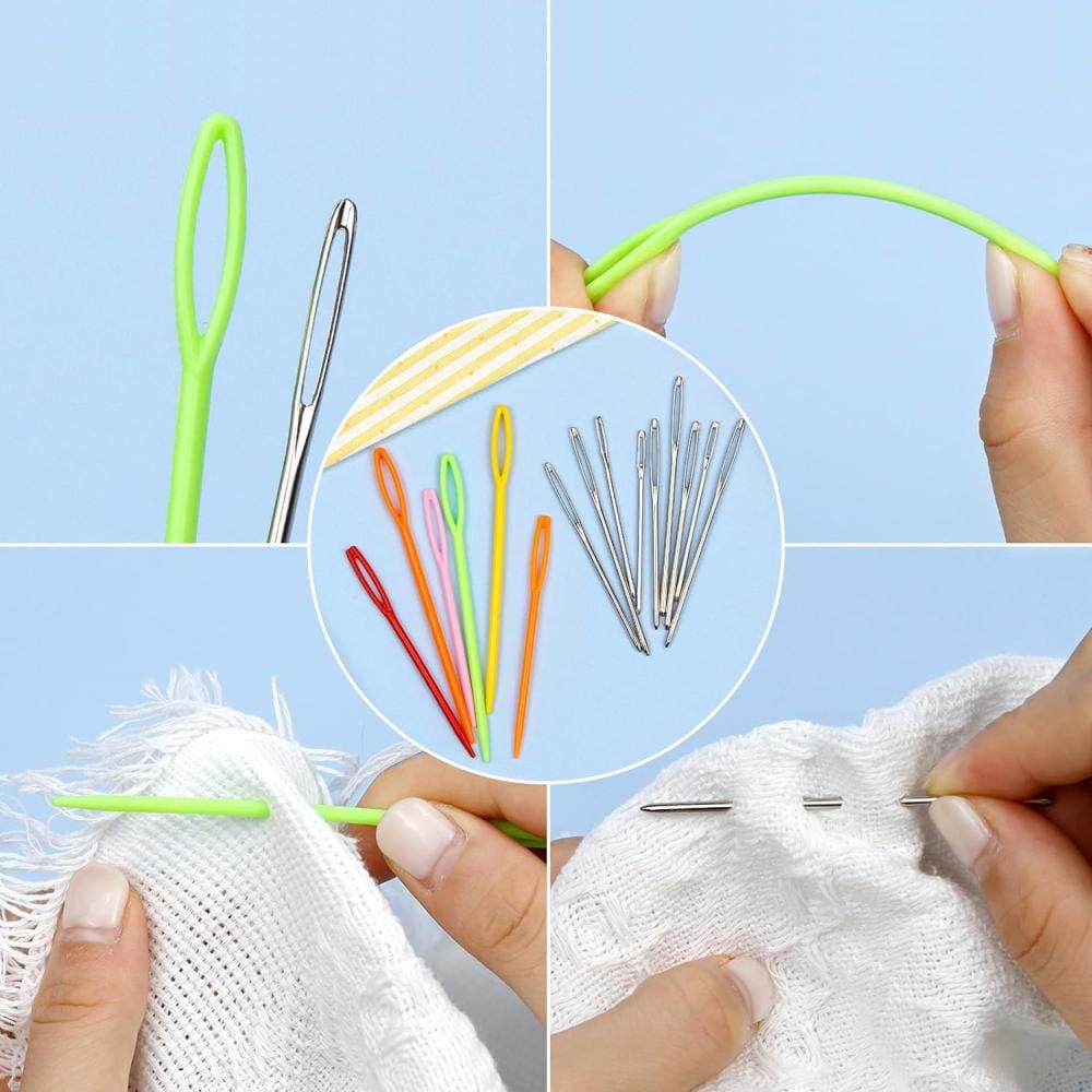 Znaczniki do ściegów i igły do włóczki zestaw 315 el. - obrazek 3