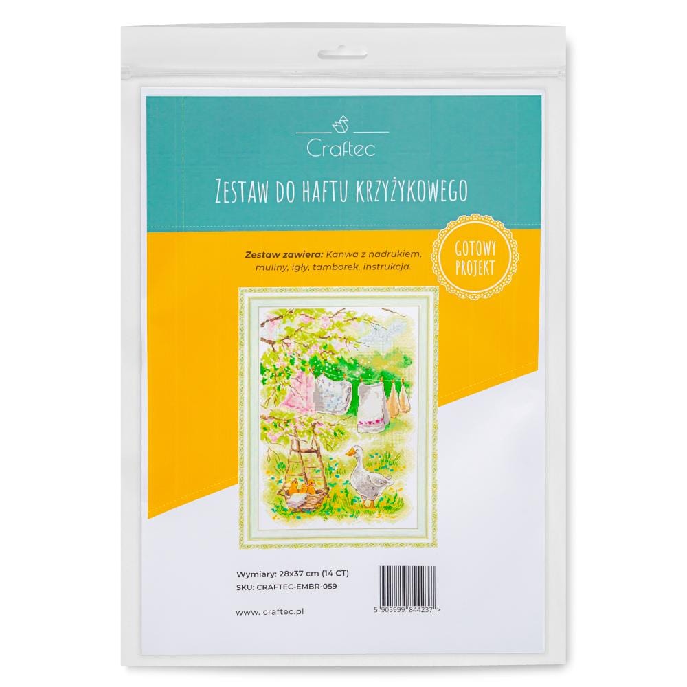 Zestaw do haftu krzyżykowego - gotowy projekt #21 - obrazek 3