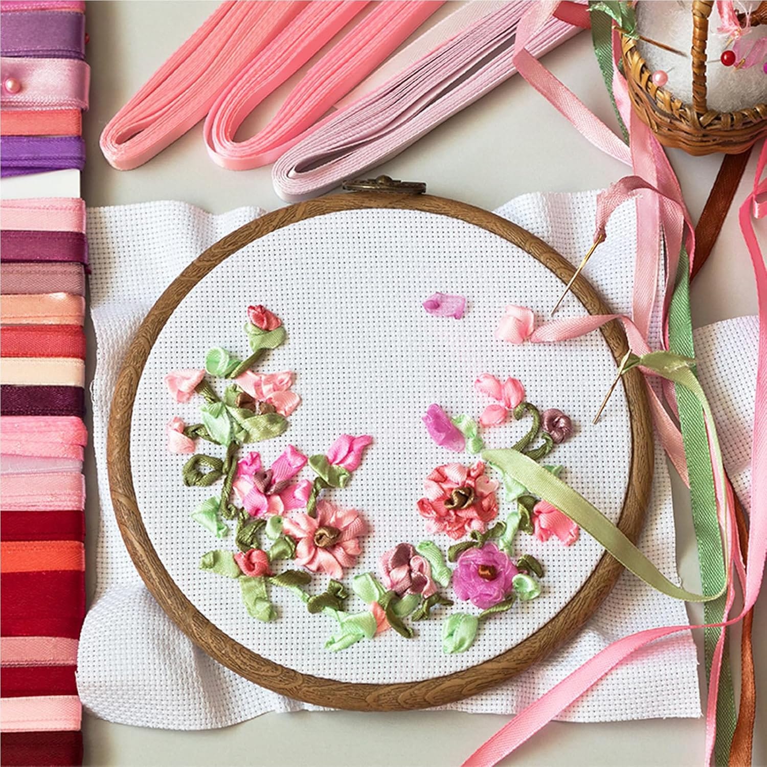 Kanwa, płótno do haftowania 30x30 cm 10 szt. - obrazek 4