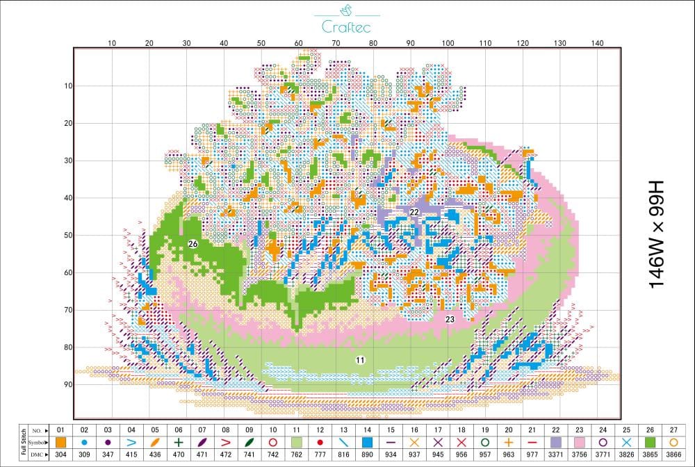 Zestaw do haftu krzyżykowego - gotowy projekt #6 - obrazek 2