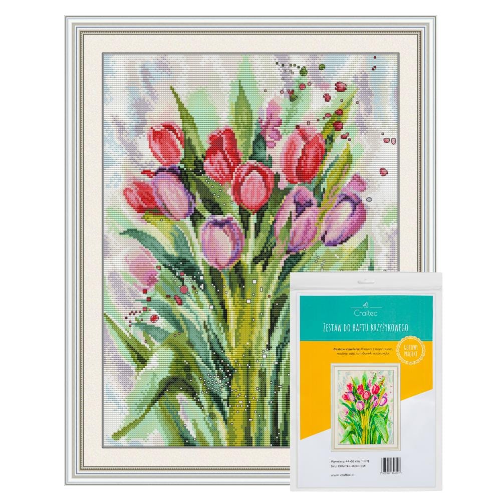 Zestaw do haftu krzyżykowego - gotowy projekt #8