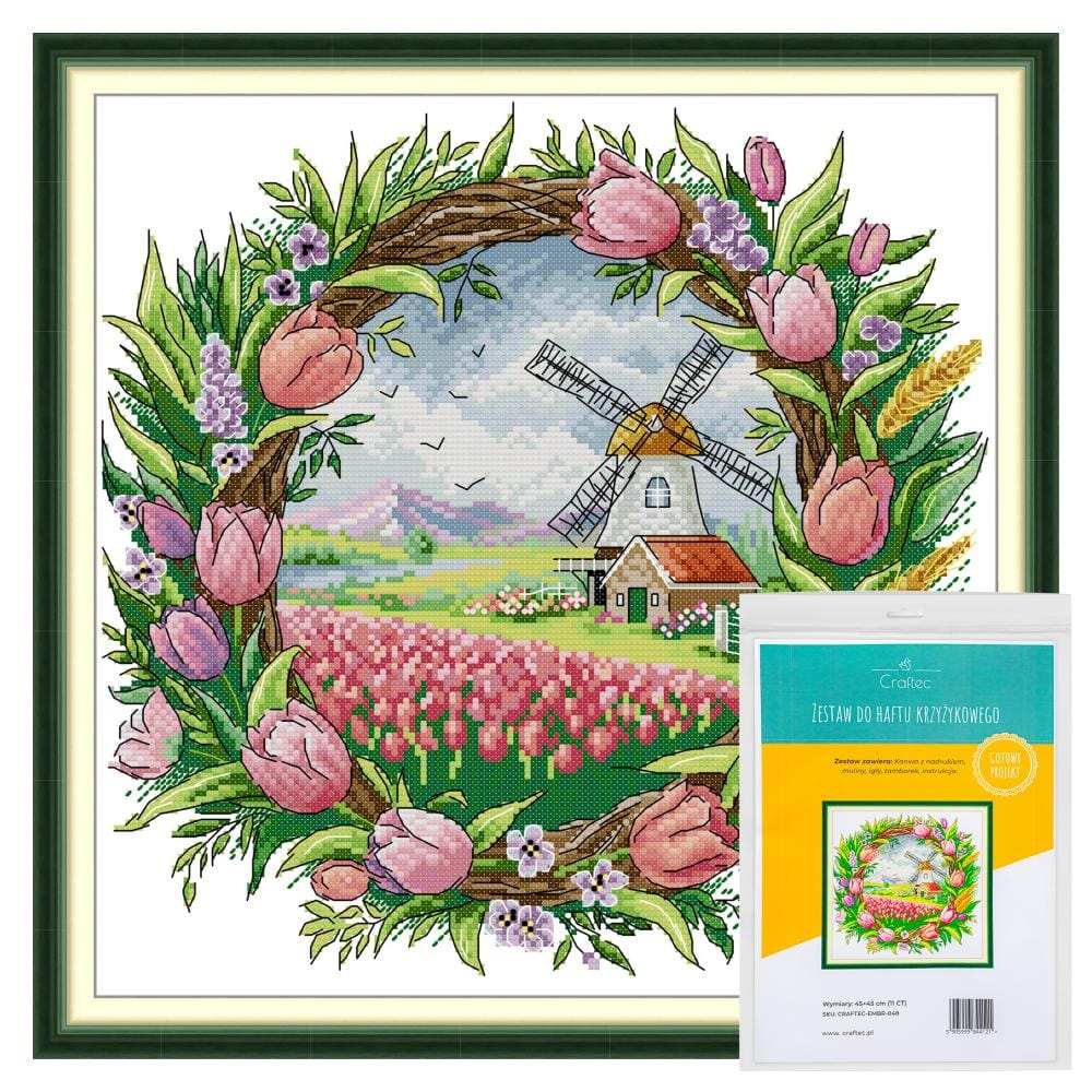 Zestaw do haftu krzyżykowego - gotowy projekt #10