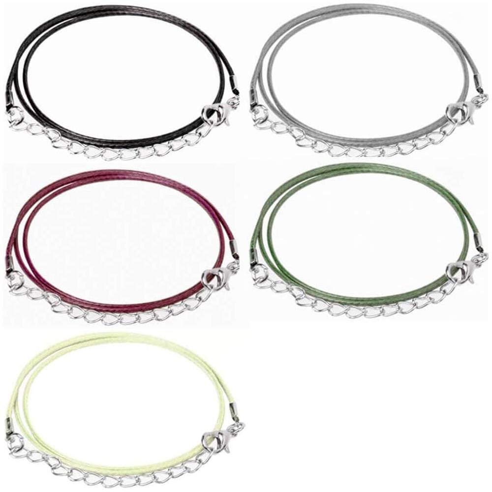 Zestaw rzemyków do robienia naszyjników 2 mm 50 szt. - obrazek 5