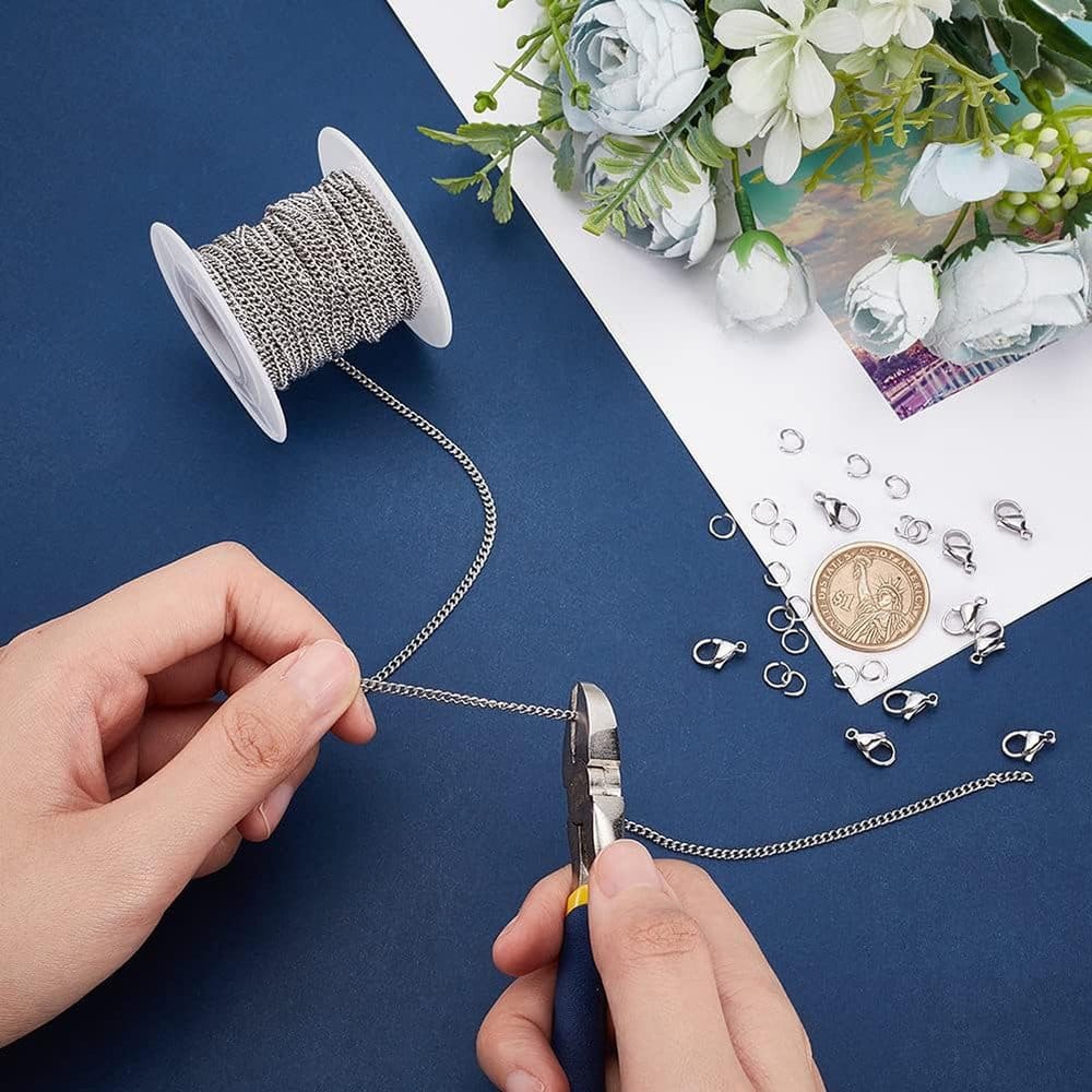 Łańcuszek ze stali nierdzewnej 10 m - obrazek 4