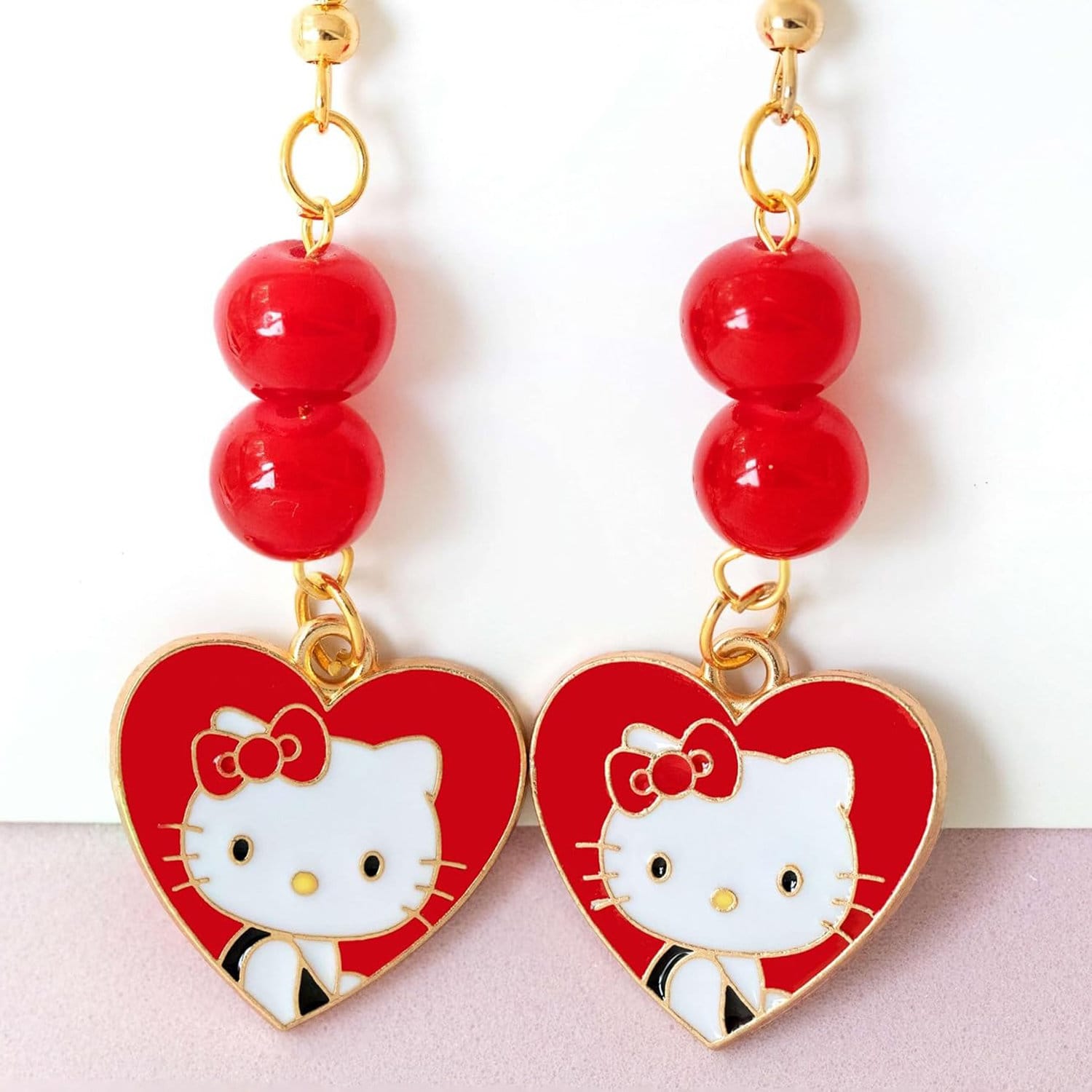 Charmsy metalowe kotki do biżuterii 36 szt. - obrazek 2