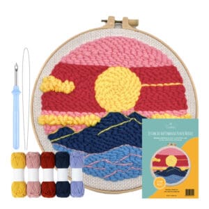 Zestaw do haftu Punch Needle #6 gotowy wzór