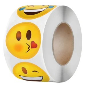 Naklejki na Rolce Buzie Emoji 500 Szt.