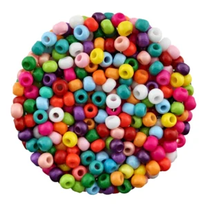 Szklane Koraliki Drobne Seeds 2 mm 8 gram Wielokolorowe 