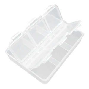 Organizer Plastikowy 8x6x1,5 cm 6 Przegródek na Koraliki